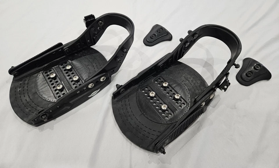 Raro juego de piezas de repuesto de encuadernación de snowboard SIMS vintage 1994 negro no completo Foto 1 de 1