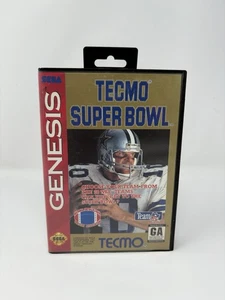 Tecmo Super Bowl (Sega Genesis, 1993) - Picture 1 of 7