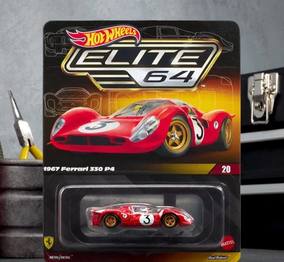 Ferrari 330 P4 1967 Hot Wheels Elite 64 PREVENTA *PEDIDO CONFIRMADO* PREVENTA Foto 1 de 4