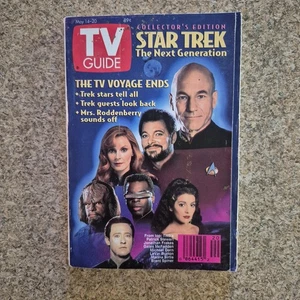TV Guide May 14-20 1994 Star Trek The Next Generation Voyage Final Episode - Picture 1 of 10