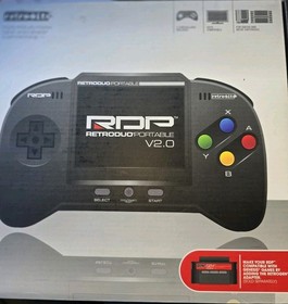New in Box~ RetroDuo Portable V2.0 Handheld System, SNES & NES CART. HDTV Compat
