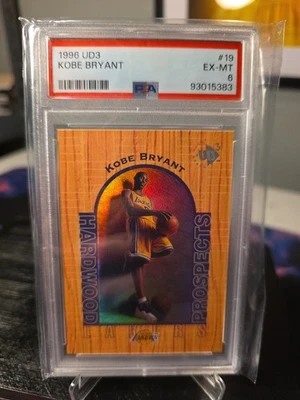 1996 Upper Deck UD3 Hardwood Prospects Kobe Bryant #19 (RC) LA LAKERS Combine 🚢 - Imagem 1 de 2