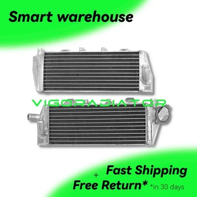 Radiador V1 apto para KTM 125 150 200 250 300 350 450 500 L+R 2013-2019 2016 aluminio Foto 1 de 4