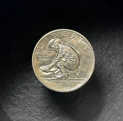 1925-S California Commemorative Half Dollar Silver Stunning Details Coin - Image 1 of 2