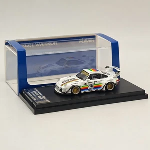 SW 1:64 911 RWB 993 Apple #89 Carreras Deportes Modelo Diecast Coche Blanco En Stock EE. UU. - Imagen 1 de 8