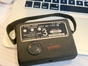 Savage Untested US Signal Corps Tuning Unit BC-746-A 39950 KC KHz #3. - Picture 1 of 1