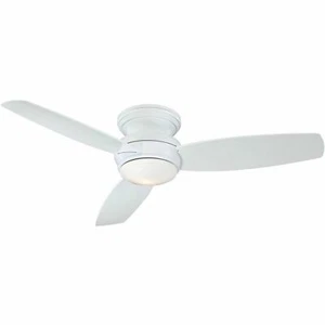 Minka Aire F594L-WH Traditional Concept 52" LED Indoor/Outdoor White Ceiling Fan - Picture 1 of 6
