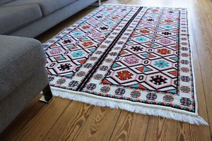 Neu 130x 200 cm Waschbarer Teppich, Kelim ,Carpet,Rug, RS 2404 - Bild 1 von 10