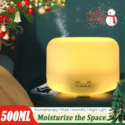 500ML esencial Humidificador en casa de aroma de difusor de aceite para oficina - Image 1 of 4
