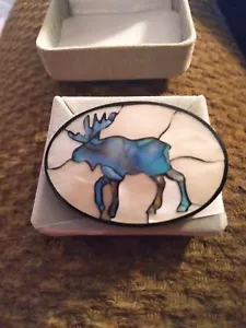 AK Jack Designs Alaska MOP MoosePin Colorful New In Box - Picture 1 of 5