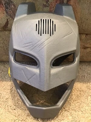 Batman -  Face Mask - Electronic Light Up Eyes - Talking Mask - Halloween Mask - Image 1 of 4