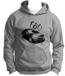 BMW F80 M3er Hoodie DTG Druck Logo Kapuzenpullover M-Power Auto Liebhaber Sweatshirt Geschenk - Bild 1 von 5