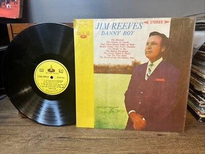 1965 Jim Reeves - DANNY BOY-  Record Vinyl 33 RPM 12" LP- Foreign Press - Image 1 of 3