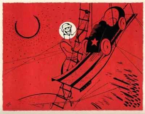 Die TODESMUTIGE SENSATION - ZIRKUS 1940 - Maurice FÉAUDIERE Orig.lithographie - Picture 1 of 1