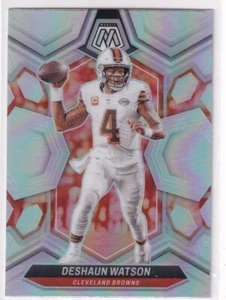 2024 Panini Mosaic NFL Football No. 50 Deshaun Watson Silver Prizm - Bild 1 von 2
