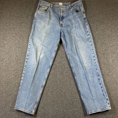 Vintage 90s Calvin Klein Jeans Mens 36X33 Blue Regular Fit Light Wash - Image 1 of 4