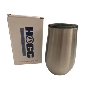 HOGG Bicchiere da vino senza stelo in acciaio inox 14 oz - NUOVO - Foto 1 di 4