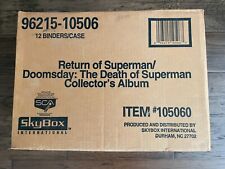 (12 BINDER / CASE) 1993 SKYBOX THE RETURN OF SUPERMAN FACTORY SEALED CASE