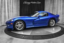 1997 Dodge Viper GTS Coupe ONLY 2K Miles! Viper Blue w/Stripes! Col