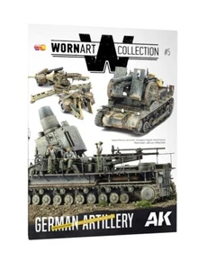 AK Worn Art #05 German Artillery (Bilingual English/Spanish, 124 pages) - Photo 1 sur 1