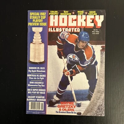 Wayne Gretzky Edmonton Oilers Hockey Illustrated Newsstand Magazine May 1982! - Image 1 of 4