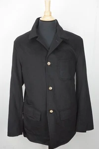 Loro Piana Mainline Navy Blue 100% Cashmere Mens Jacket Coat Sz 40us 50eu - Picture 1 of 8