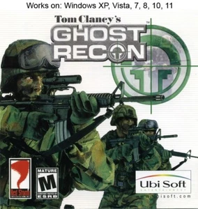 Tom Clancy's Ghost Recon PC Game 2001 Ubisoft Windows 10 11 - Picture 1 of 2