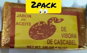 2-Pack Rattle Snake Soap Bars/ Jabones Aceite de Vibora de Cascabel for - Picture 1 of 1