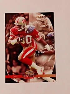 1996 Fleer #184, Jerry Rice - Picture 1 of 2