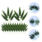 Realistic Bamboo Leaves For Crafts - Pack Of 30