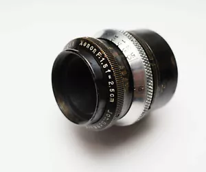 Jos Schneider Kreuznach 2.5cm f/1.5 Xenon Cinema lens C mount Super16 BMPCC m4/3 - Picture 1 of 5