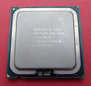 1.80GHZ INTEL PENTIUM DUAL CORE E2160 (SLA0Z) 800MHZ FSB PROCESSOR - USED - Picture 1 of 1