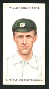 Wills - Jugadores de cricket (WILL) - No. 28 E. Arnold (Worcs) - Imagen 1 de 2