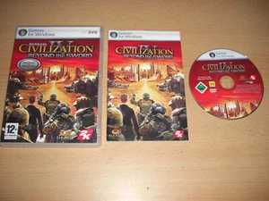 Civilization IV BEYOND THE SWORD Pc DVD Rom CIV 4 Add-On Expansion Pack - Picture 1 of 1
