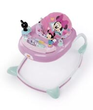 Disney Baby Minnie Mouse Stars & Smiles Pink Walker - Wheels Or Activity Center