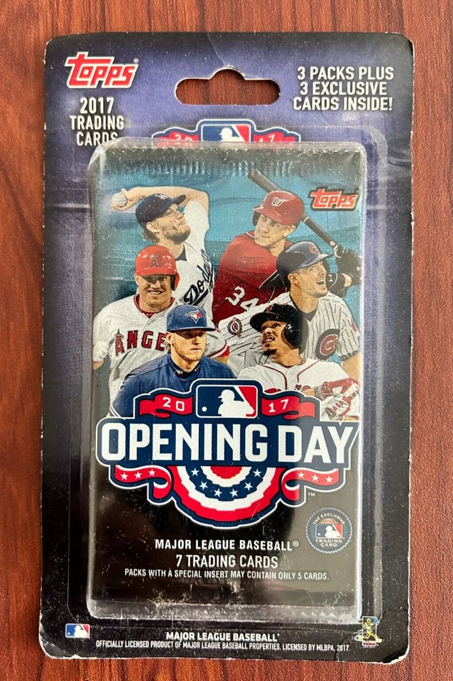 2017 Topps Opening Day Baseball Sealed BLISTER Pack 24 Cards- Aarron Judge RC YR - Image 1 of 2