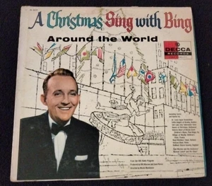 BING CROSBY A CHRISTMAS SING WITH BING 12" VINYL LP DL8419 HOLIDAY DECCA RECORD - Foto 1 di 7