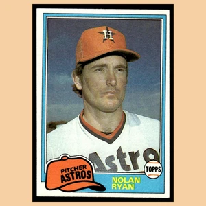 Tarjeta de béisbol Nolan Ryan #240 1981 Topps Houston Astros MLB EX - Imagen 1 de 4
