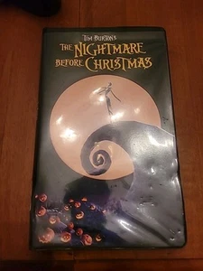 The Nightmare Before Christmas VHS Pre-owned - Picture 1 of 11