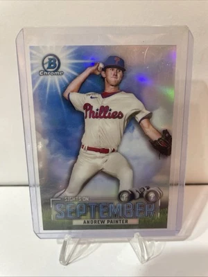 2023 Bowman - Sights on September Andrew Painter #SOS-16 (RC) - Image 1 of 2