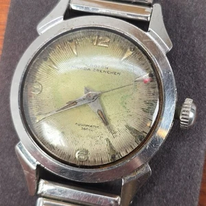 Vintage Croton Nivada Grenchen 36061A Automatic Watch Stainless Steel 31mm - Picture 1 of 14