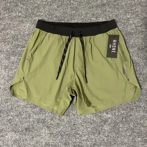 Pantalones Cortos Rhone Invictus Ripstop 5 Entrepierna Para Hombres Medianos Verde Oliva Sin Forro Nuevos - Imagen 1 de 10