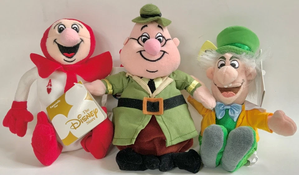 Винтажный Disney мини Bean сумка плюшевая новый с Ярлыками - вы выбираете - Изображение 1 из 1