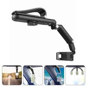 Soporte de teléfono celular montado en vehículo soporte de moda para parasol de coche - Imagen 1 de 12