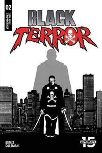 Black Terror #2 2019 Fornes 1:20 Variant Dynamite H25 - Picture 1 of 2