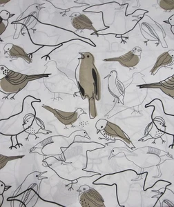 SELTEN 2008 S. Edholm L. Ullenius VARGTOREL Vögel BAUMWOLLE Ente STOFF 7 Yds - Bild 1 von 7