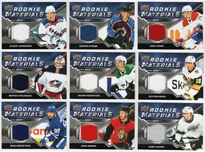 2020-21 20-21 Upper Deck UD Rookie Materials Jersey Pick From List !! - Picture 1 of 57
