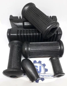 TRIUMPH 750 UNIT TWINS REPOSAPIÉS DE GOMA CAMBIO DE MARCHA KIT DE SOPORTE KICKSTART 1979 ENCENDIDO - Imagen 1 de 1