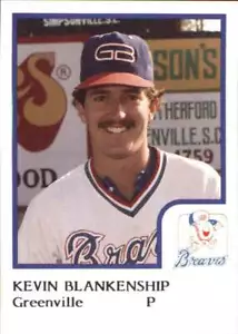 Kevin Blankenship 1986 ProCards Greenville Braves #4 RC *AutographDen* - Picture 1 of 1