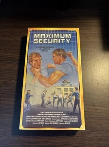 Maximum Security (1984) VHS - Geoffrey Lewis, Jean Smart - StarMaker - Picture 1 of 3